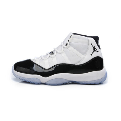 

Nike Air Jordan Retro 11 XI Basketball Shoes White&Black Concord-Chicago-Mens shoes