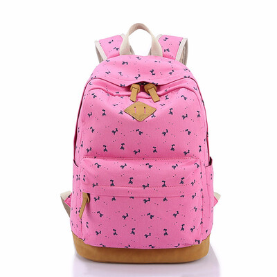 

Smart Printing Women Backpack Student School Backpack for Teenage Girl Travel Backpacks Notebook Bagpack Canvas Laptop Bag Pack