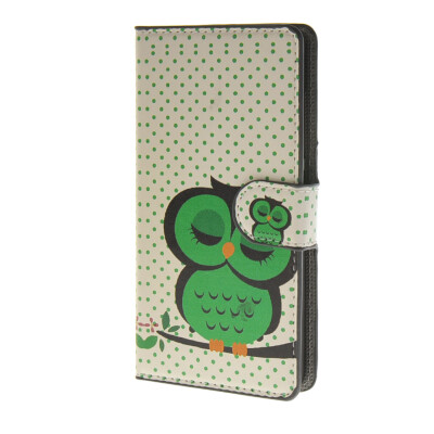 

MOONCASE Owl style Leather Wallet Flip Card Slot Stand Pouch чехол для Microsoft Lumia 540 A14