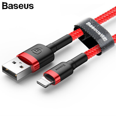 

Baseus phone USB Cable for iPhone X 8 7 6 5 6s Fast Charging 24A Quick Charger USB Linghting Cable for Apple X 8 7P