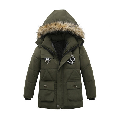 

New Winter Down Jackets For Boys Cotton Children Coats Boys Clothes Long Sleeve Kids Outerwear 3 4 5 Years Kids Coats