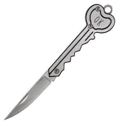 

Outdoor Camping Survival Pocket Folding Blade Key Shaped Knife Gift