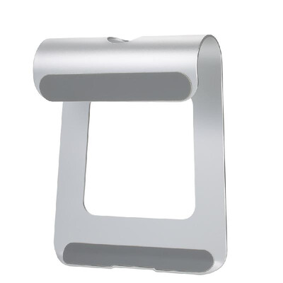 

Ergonomic Design Aluminum Alloy Laptop Stand Desk Dock Holder Bracket Cooler Cooling Pad for MacBook ProAiriPadiPhoneNotebook