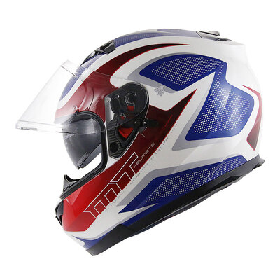 

MT HELMETS 960 double lens motorcycle helmet full cover men&women full face helmet electric car helmet helmet winter personality warm white red blue power furnace L code