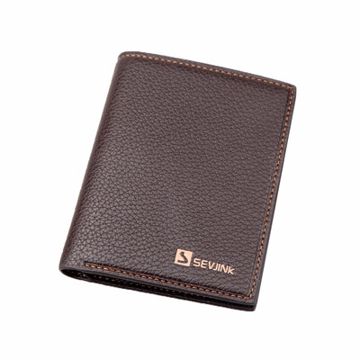 

Mens wallet young student short wallet business section 80 percent off simple leather jacket lychee grain