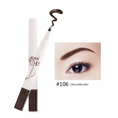 

Beauty 1pcs Liquid Eyebrow Pencil with 10 Tips Waterproof Fork Tip Eyebrow Long-lasting Tattoo Pen Eye Brow Enhancer Cosmetics For