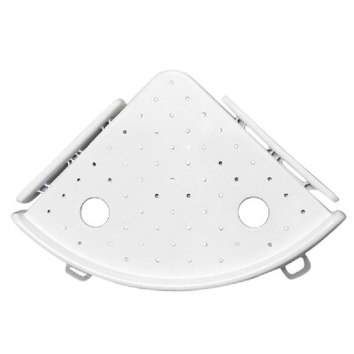 

Household Practical Shower Triangle Rack Kitchen Corner Storage Shelf Bathroom Shampoo Body Wash Storing Rack