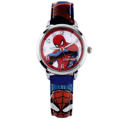 

Disney children's watch primary school boy boy quartz watch boy cool spider man watch 81034R