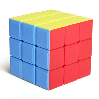 

points Sheng old cube second-order second-order smooth real color cube game dedicated puzzle decompression toys to send tutorial DS-200 solid color