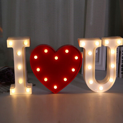 

Qinglan wedding room layout proposal props romantic expression decoration decorative lights luminous number letters LED lights love set