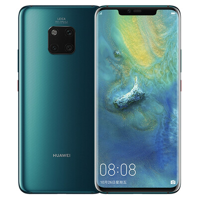 

Chinese version please be careful to buy HUAWEI Mate 20 Pro super macro image Wide angle shooting 6GB128GB Jade green