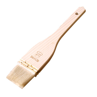 

【Jingdong Supermarket】 three cans egg brush brush brush barbecue brush wooden handle straight wool brush baking tool SN4128