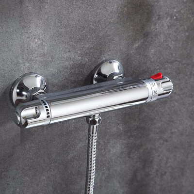 

MICOE Shower Set Shower Faucet Suit 304 Stainless Steel Bathroom Wall-mounted Ultra-thin Top Spray Five Function Nozzle