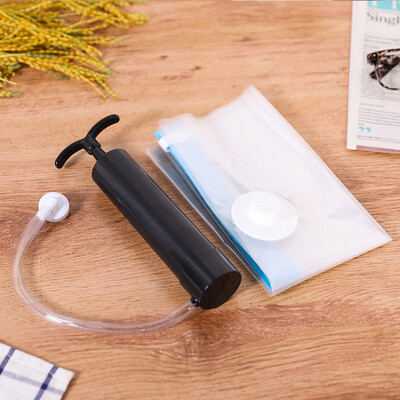 

Jin Hao vacuum compression bag with hand pump large clothing quilt storage bag finishing packing bag 70100cm 2 Pack
