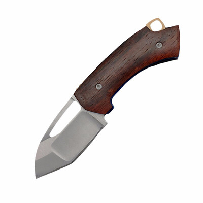 

CHACHEKA D2 Folding Knife Damascus Red Sandalwood Handle Portable Pocket Knives Outdoor Camping Hunting Jackknife