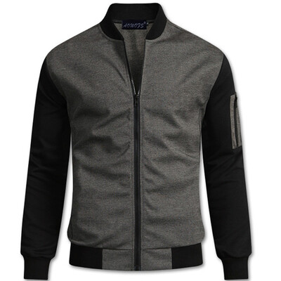 

AOWOF autumn new England mens stand collar jacket boutique Roman cardigan mens jacket Y401