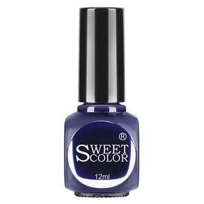 

Sweet Color s206 Green Nail Polish Indian Blue Candy White Gem Blue 12ML