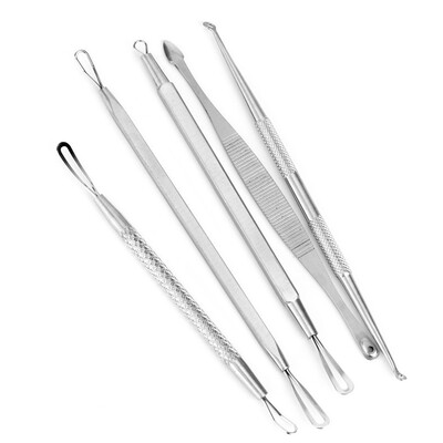 

MyMei 5PCS Blackhead Spot Pimple Remover Tool Set Facial Acne and Comedones