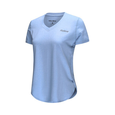 

KELME Womens Yoga Short Sleeve T-Shirt Running Gym Top