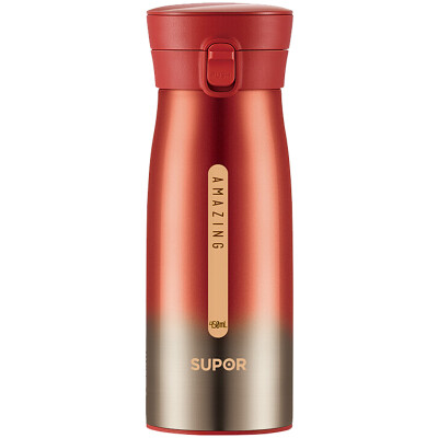 

Supor supor Insulation Cup Aurora Series 304 Stainless Steel Cup Men&Women Portable Business Straight Car Cup KC45BV1 Blush 450mL