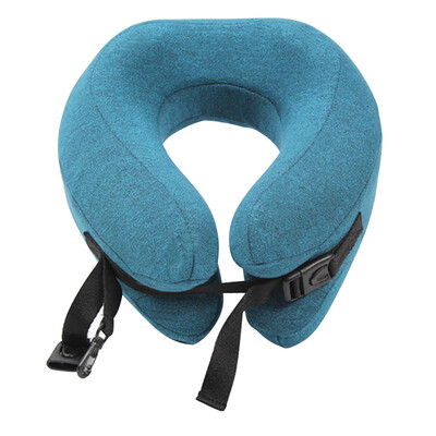 

Norlansondi NOLANSEND U-shaped pillow neck pillow travel pillow memory cotton U-shaped pillow aircraft high-speed rail car travel portable pillow siesta pillow pillow NL052 Lake Blue
