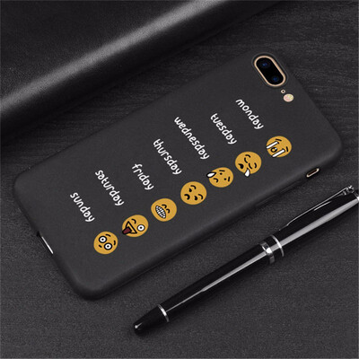 

Relief Phone Case For iPhone 6 6s 7 8 Plus X 5 5s SE Cover Fashion Soft TPU