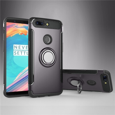 

Fecoprior Back Cover For Huawei Honor View 10 V10 Case Car Holder Stand Hard PC Silicon Ring Suction Bracket Celulars