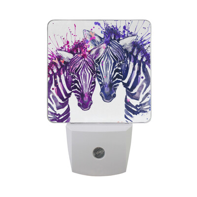 

ALAZA LED Night Light With Smart Dusk To Dawn SensorWhite Bear Stars Galaxy Plug In Night Light