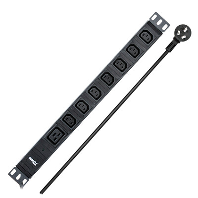 

Же (Towe) EN16 / I805 PDU выпускное отверстие 7 шкафа IEC320-C13 1 C19 отверстия 3 * 1,5 м