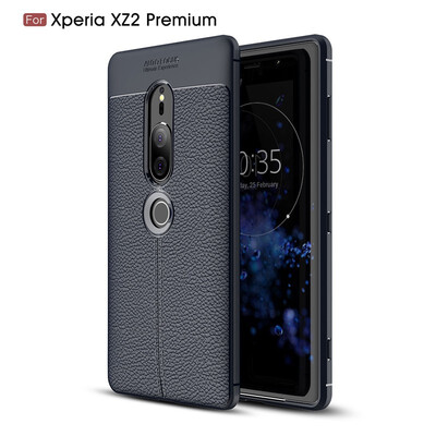 

Fecoprior Back Cover For Sony Xperia XZ2 Premium Case Soft TPU Silicon Fundas Coque Celulars