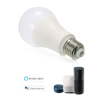 

Smart WiFi LED Light Bulb APP Remote Control Timer to Turn OnOff Voice Control Compatible with Amazon Alexa or Google Home