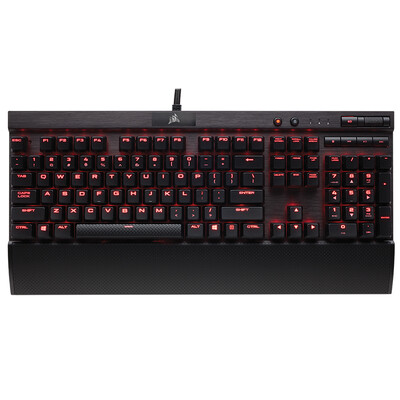

USCorsair Gaming Series K70 LUX Machine Game Keyboard Red Backlight Black Green Jade Jade Life Chicken Chicken Keyboard
