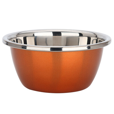 

Kitchen maxcook seasoning pot pots thickening stainless steel 24CM colorful orange MCWA129&noodles with vegetables salad dressing