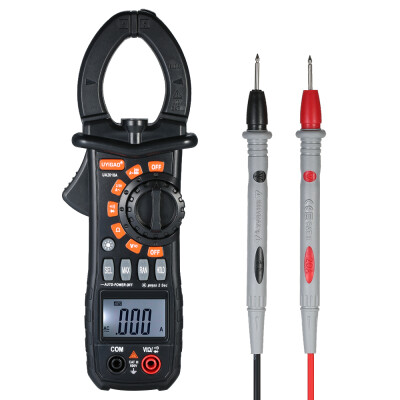 

UYIGAO Digital Clamp Meter 1999 Counts Auto Range Portable Handheld Multimeter Measuring ACDC Voltage AC Current Resistance Conti