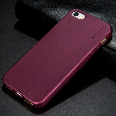 

X-Level Phone Case For Iphone 44s55sSe Luxury Matte Slim Silicone Shockproof TPU Case Prevent falling