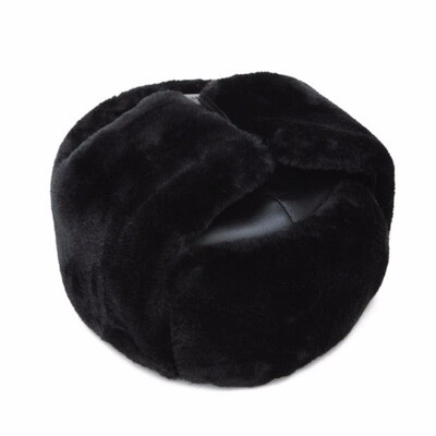 

Lady Winter Hat Outdoor Warm Fur Cap Ear Protection Bomber Hats Male Windproof Winter Lei Feng Cap Plus Size Warm Hat B-8545