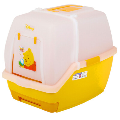 

Alice Disney Luxury Closed Cat Litter Cat Saw Pond Pet Toilet Pellet With Band With Drawer Cat Toilet TIO-530FT