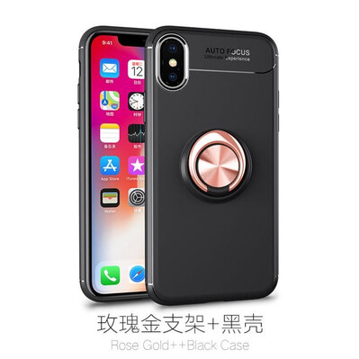 

Lieve 2018 Hot Selling Phone cases For iphone X Kickstand With Finger Ring Adsorption Business Fitted cases For iphone 7 8plus