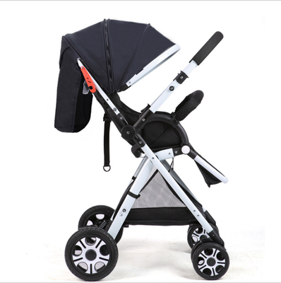 

High view baby stroller super light folding baby stroller can sit&recline in the stroller to avoid shock portable stroller can