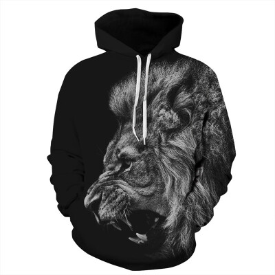 

QYDM0156Mens Hoodie 3D Printed Women Pullover Sweater