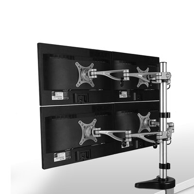 

FLEXIMOUNTS M16 Quad LCD arm Monitor Stand Desk Mounts for 10''-24'' Samsung/Dell/Asus/Acer/HP/AOC LCD Computer Monitor