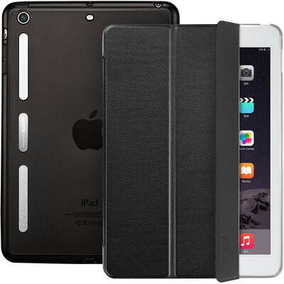 

(ESR) Apple iPad mini2 / 3/1 защитная крышка / корпус света и тонкая анти-осенняя мягкая рамка с тремя краями спящими кожаными перчатками Yue color series