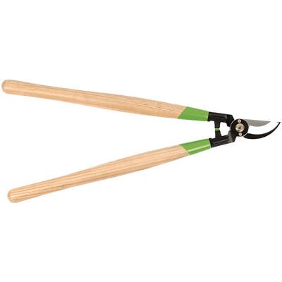 

Taku 6081 Large long-handled garden shears thick branches fruit trees pruning shears strong wooden handle scissors
