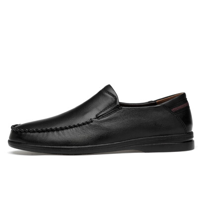

Autumn peas shoes England leather mens shoes soft bottom mens business casual shoes non-slip fashion set foot shoes