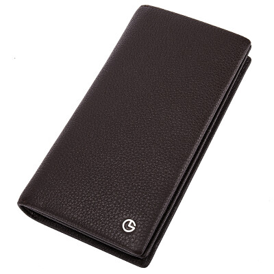 

Goldlion (Goldlion) wallet fashion simple leather wallet holder new money wallet B718143-311 black