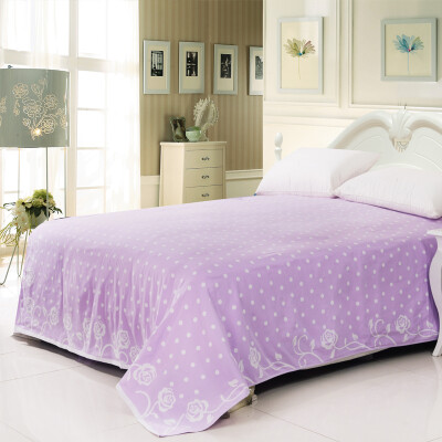 

Vogue Jieyu cotton towels are wave point skin-friendly breathable summer cool air is 150 200cm 730g purple