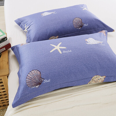 

100 bye byford cotton pillowcase 40 cotton printed twill pillow pillow pillow sets of single only listen to the sea