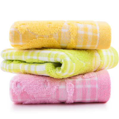 

Jingdong Supermarket] Sanli towel home textiles cotton cartoon series of baby towel 25x50cm soft absorbent towel value of 4