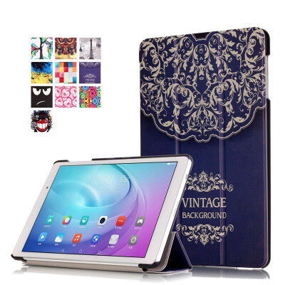 

Magnet Ultra thin Smart pu leather Case cover For Huawei MediaPad t2 pro 10"(FDR-A03L)(FDR-A01W) tablet protective leather skin