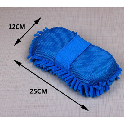 

Single side chenille gloves Superfine fiber high density dust cloth Daily use department store